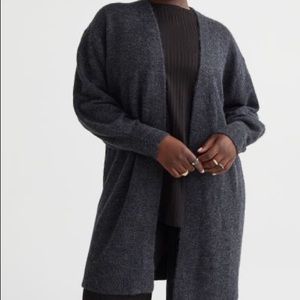 H&M Brown Long Cardigan